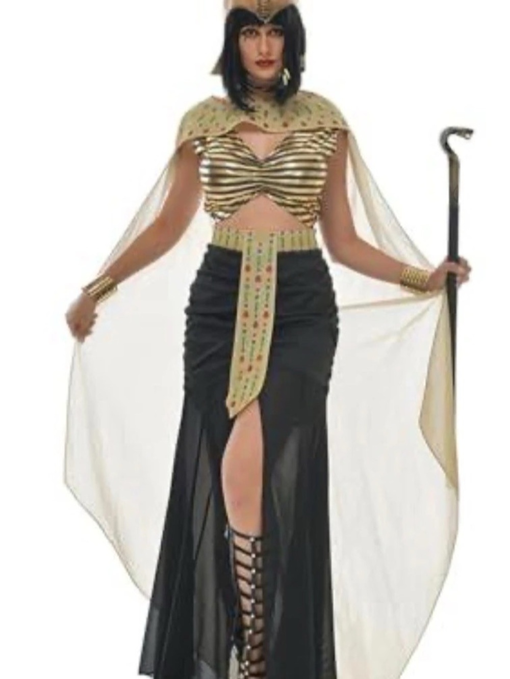 EraSpooky Cleopatra Queen Dress Costume medium